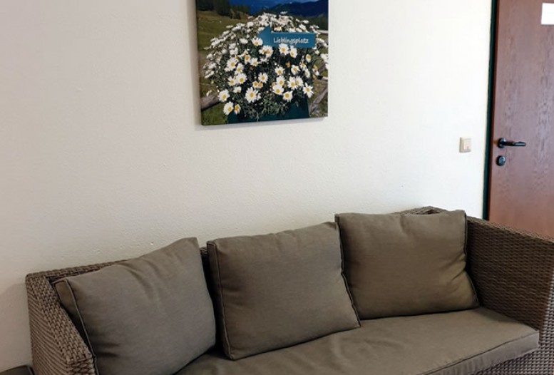 Gemütliche Sitzecke in der Lobby