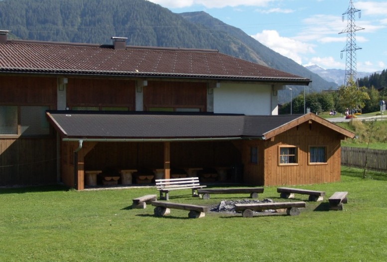 Unsere Grillhütte für gemeinsame Abend