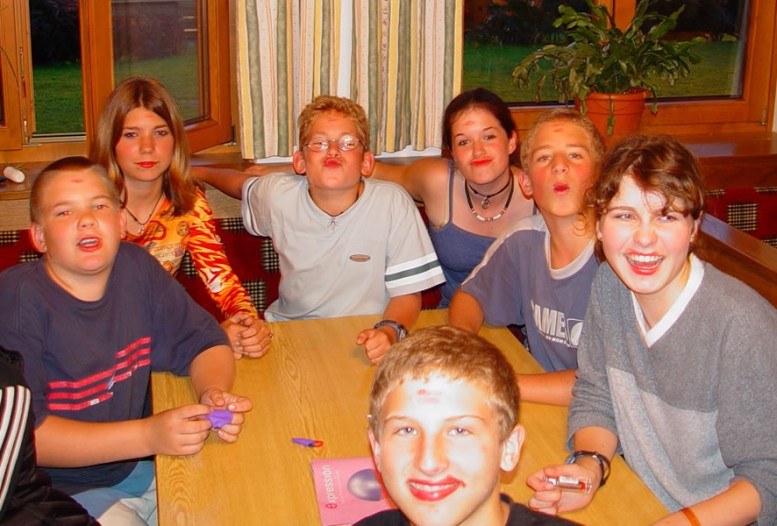 Lustiger Abend im Jugendsporthotel in Flachau