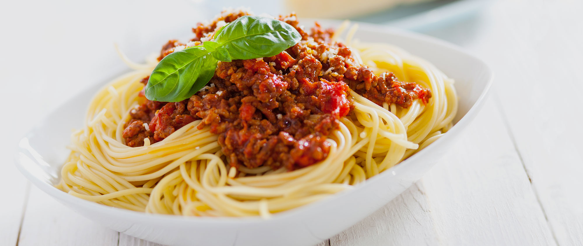 Spaghetti Bolognese im Jugendsporthotel Hanneshof