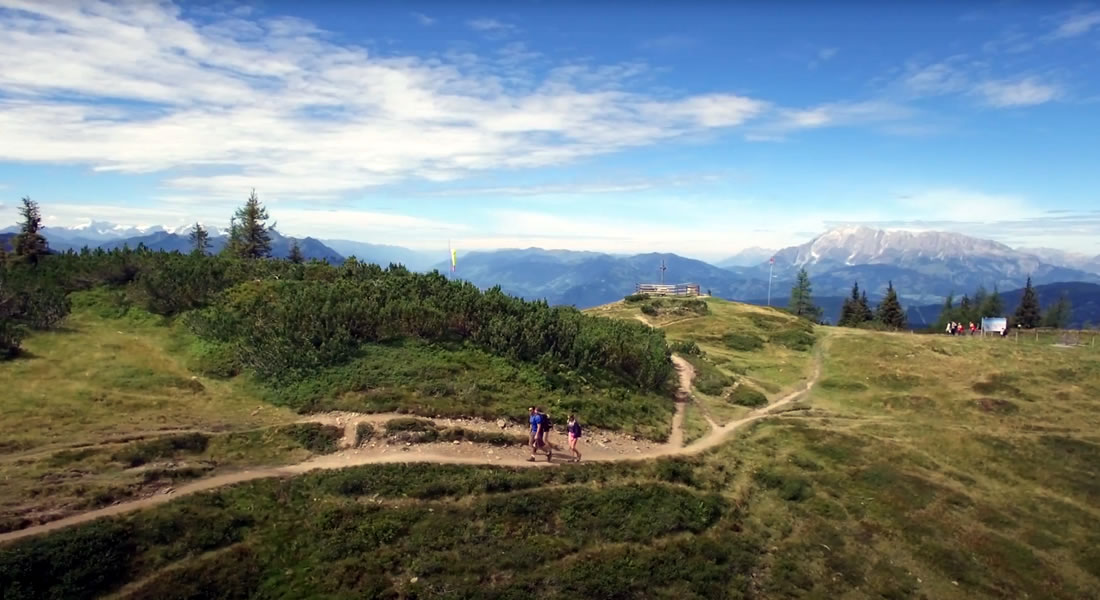 Video: Wanderdorf Flachau